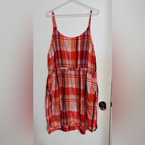 Petite Old Navy Plaid Summer Dress